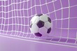 © Ahmad - soccer ball in goal net