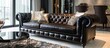 © Lasvu - Luxurious furniture featuring leather upholstery.