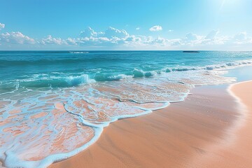Canvas Print - beach and sea