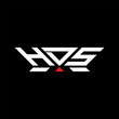 HDS letter logo vector design, HDS simple and modern logo. HDS luxurious alphabet design