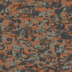 Wall Mural - Tiger stripe  camouflage seamless army pattern