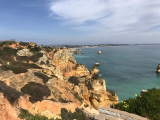 beautiful view of the coastline