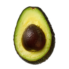 Poster - Avocado Isolated on a Transparent Background