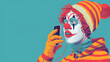 Joker, April Fool Concept, Vector Illustration, Generative Ai