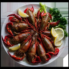 Canvas Print - crayfish