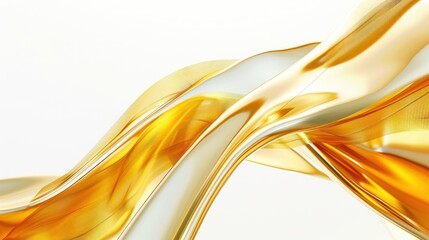 Wall Mural - gold gradient waves ,Abstract background of gold waves and lines.