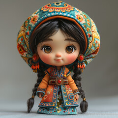 Doll in national costume