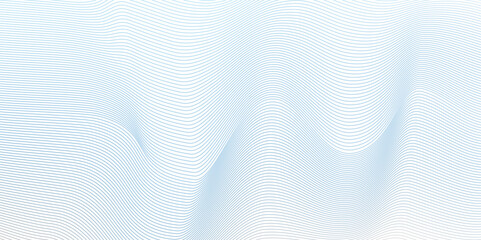 Abstract blue digital blend wave lines and technology background. Modern blue flowing wave lines and glowing moving lines. Futuristic technology and sound wave lines background.