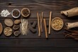 Medicinal herb healthy lifestyle Chinese herbal medicine.