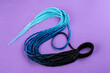 Afro braids with elastic hair band, ready-made sets, practical and stylish