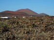 Lanzarote - vulkanische Landschaft in  El Golfo