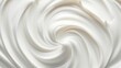 © crazyass - Top view of luscious white vanilla yogurt, a creamy delight.