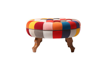 Wall Mural - Isolated Tuffet Stool on isolated background