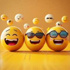 group of smileys