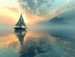 Tenderness in Tranquility: Affectionate Calm Amidst Quiet Seas - Gentle Embrace in Undisturbed Waters - Explore tenderness in tranquility where affectionate calm thrives amidst the quiet seas