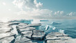 Melting Icebergs: A Climate Crisis Unfolds