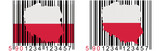 Fototapeta Tulipany - The bar code starting with 590 is a mark already produced in Poland - promote the purchase of Polish goods.
