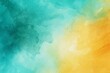 Amber Cyan Olive abstract watercolor paint background barely noticeable with liquid fluid texture for background, banner with copy space and blank text area 