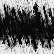 Black gritty grunge vector brush stroke color halftone pattern 