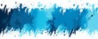 Blue gritty grunge vector brush stroke color halftone pattern