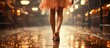 Ballerina Legs On Pointe Shoes