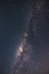 Starry Night Sky over Indonesia