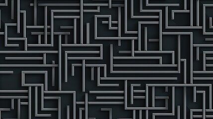 a seamless pattern of intersecting lines forming an intricate geometric maze