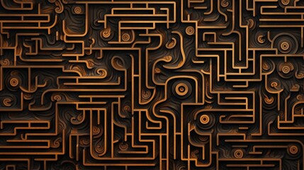 abstract pattern resembling a maze