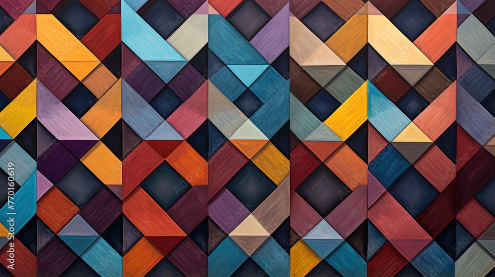 grid of interconnected parallelogram shapes in a repetitive pattern ...