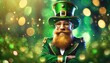 St. Patrick's Day Celebration with Festive Leprechaun Costume