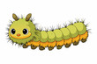 caterpillar silhouette vector illustration