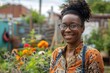 Passionate social entrepreneur positively impacting diverse inclusive community with sustainable gardening initiatives