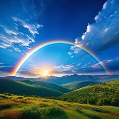  rainbow and beautiful sights