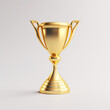 © lin - Golden trophy model 3D rendering, sports competition competition scene illustration element