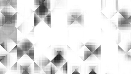 Aufkleber - Modern abstract transparent background texture with layers of black and gray transparent material in triangle diamond and squares shapes in