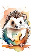Wall Mural - hedgehog