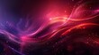  A purple and red abstract wallpaper with stars and swirls on a black background featuring pink and purple hues