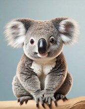Baby Koala Portrait