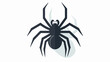 Spider Flat Icon Isolated On White Background flat vector