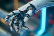Robotic hand utilizing artificial intelligence to examine and analyze digital technology and hardware