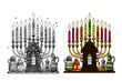 Chanukah picture, It's a very beautiful picture.