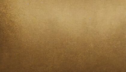 Metal texture background in gold.Panorama gold texture. Generative AI.