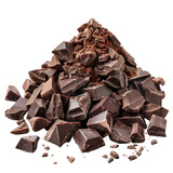 Fototapeta Przestrzenne - pile of chocolate