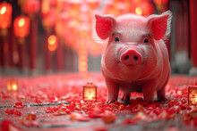 Red Piggy Bank