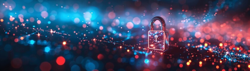 Wall Mural - cybersecurity and it.