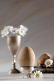 Fototapeta Panele - Easter eggs.  Easter background