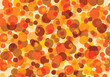Autumn vector wallpaper. Colorful lenses. Festive hand drawn illustration backdrop IV.