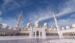 the sheikh al khalifa mosque, also a very large building