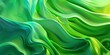 Abstract background, organic, flowing, vibrant green background 