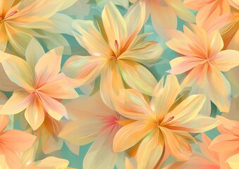 Poster - Floral background